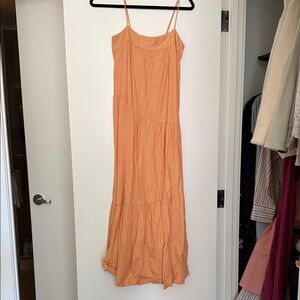 Abercrombie and Fitch Peach Line Maxi Dress - Women’s small